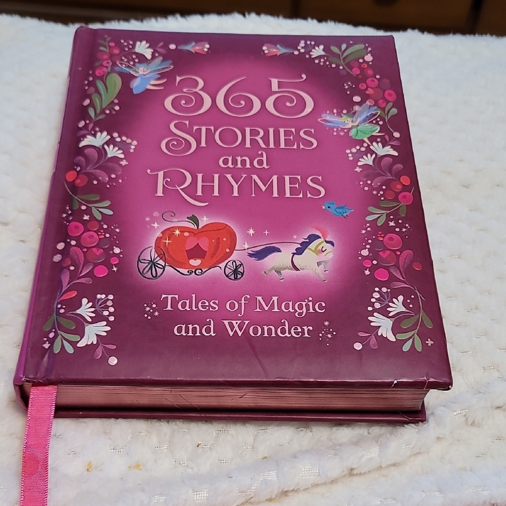 Hardcover, 365 Stories and Rhymes: Tales of Magic and Wonder BOOK